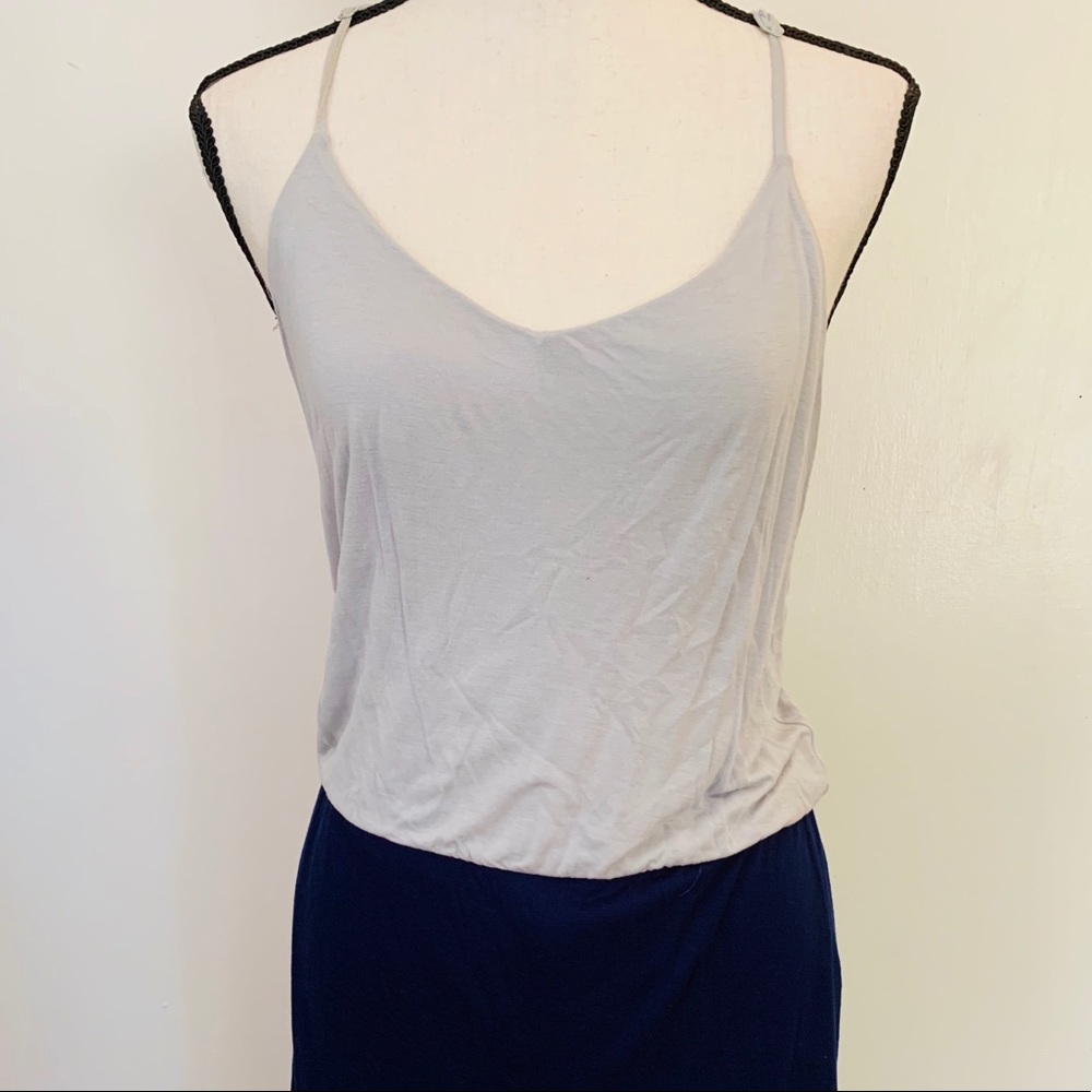 Lauren Conrad Blue Maxi Dress - size M